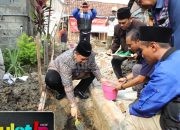 Bupati Jombang Letakkan Batu Pertama Pembangunan Rumah Syukur Shiddiqiyyah untuk Warga Kurang Mampu