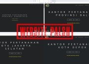 Kementerian ATR/BPN Peringatkan Maraknya Website Palsu Satker, Imbau Masyarakat Waspada