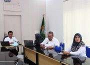 Kantor Pertanahan Padangsidimpuan Ikuti Rapat Tindak Lanjut Hasil Pemeriksaan Inspektorat Jenderal ATR/BPN