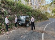 Pikap Angkut Buruh Tembakau Tabrak Tebing di Arak-Arak Bondowoso, Diduga Rem Blong