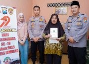 Sambut HUT Bhayangkara ke-79 Tahun 2025, Polres Jombang Kunjungi Anggota Yang Sakit, Purna Polri dan Warakawuri