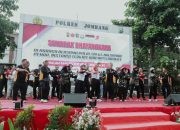 Meriahkan HUT Bhayangkara ke-79, Polres Jombang Gelar Olah Raga Bersama dan Fun Bike