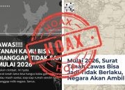 Kementerian ATR/BPN Bantah Isu 2026 Tanah Tak Bersertipikat Diambil Negara, Dirjen PHPT: Itu Tidak Benar