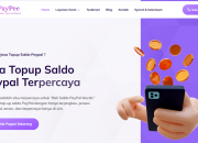 Jasa Top Up PayPal Terpercaya, Paypee.id Solusinya