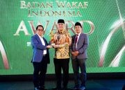 Kementerian ATR/BPN Raih Penghargaan Pendukung Percepatan Sertifikasi Tanah Wakaf oleh BWI Awards