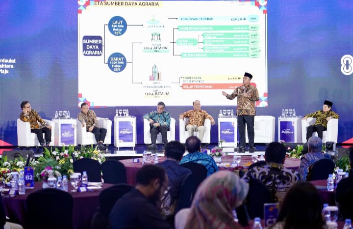 Jadi Pembicara #DemiIndonesia, Menteri Nusron: Siap Menahan Laju Alih Fungsi Lahan