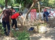 Pilar-pilar Kesejahteraan Sosial Gelar Kerja Bakti di TMP Kraksaan