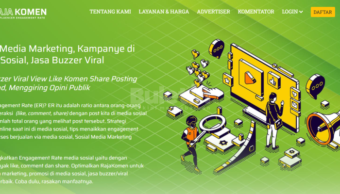 Ingin Viral di Media Sosial? Jasa Buzzer Rajakomen.com Solusinya!