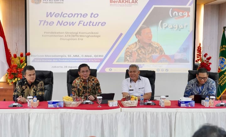 Kepala Biro Humas dan Protokol Kementerian ATR/BPN Tekankan Pentingnya Komunikasi Publik dalam Pengelolaan Pengaduan