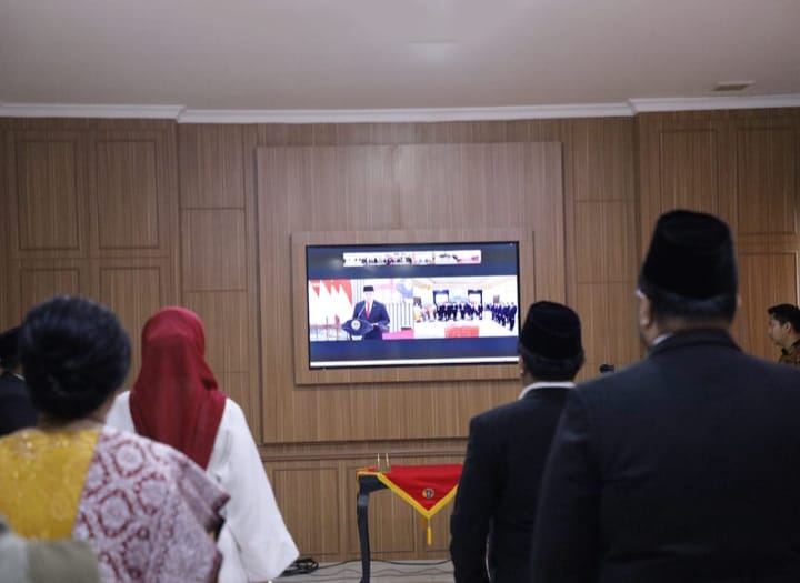 Kanwil BPN Sumut Ikuti Pelantikan Pejabat Pengawas Secara Daring, Wakil Menteri ATR/BPN Tekankan Integritas dan Profesionalisme