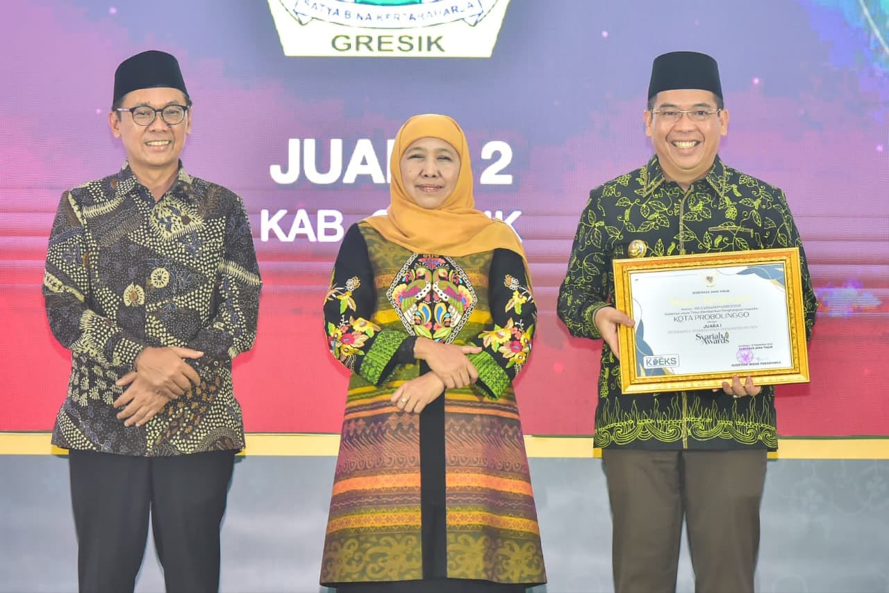 Kota Probolinggo Raih Dua Penghargaan di Syariah Award 2025