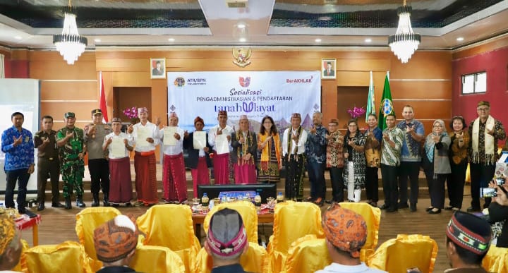 Pendaftaran Tanah Ulayat Wujudkan Arahan Presiden Prabowo dalam Pengelolaan Tanah dan Ruang yang Berkeadilan dan Berkelanjutan