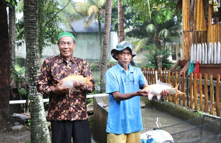 Tingkatkan Perekonomian Masyarakat, Kampung Reforma Agraria Desa Bandung Kembangkan Pembibitan dan Budidaya Ikan