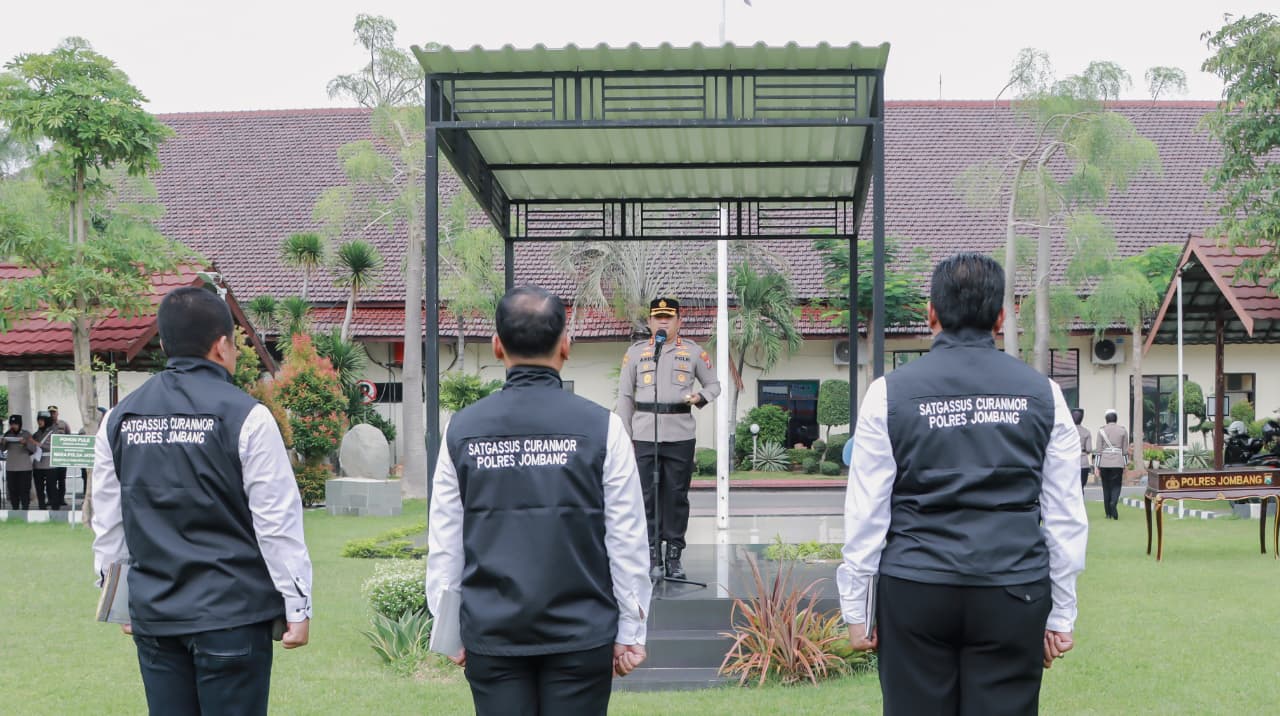 Kapolres Jombang Resmi Bentuk Satgassus Curanmor, Tegaskan Komitmen Berantas Kejahatan di Wilayah Kabupaten Jombang