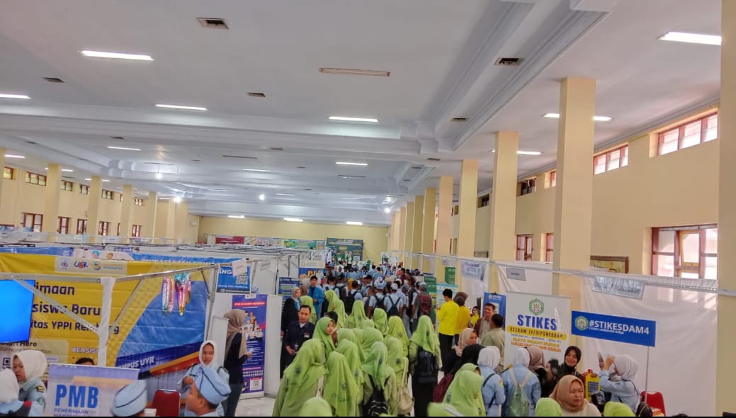 ‎Ribuan Pelajar Serbu Pameran Pendidikan 2026 di Balai Kartini Rembang