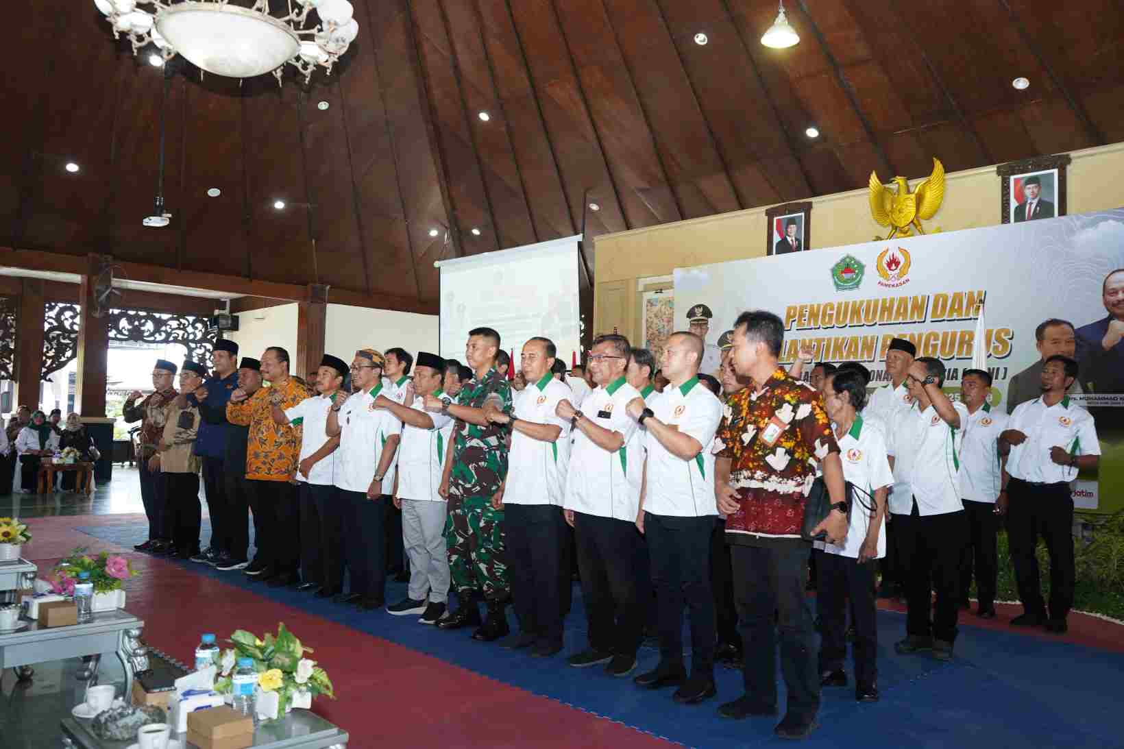 Hadiri Pelantikan dan Pengurus KONI, Bupati Pamekasan Ajak Bersinergi Demi Prestasi Atlet