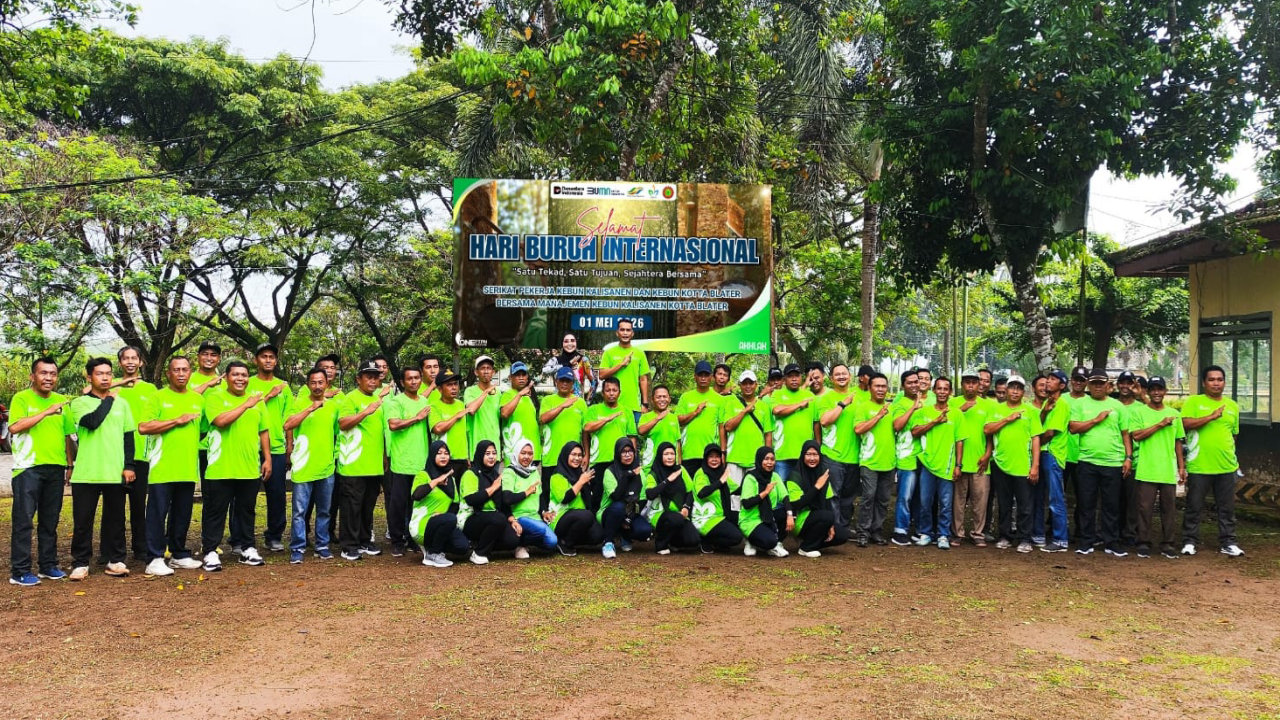 May Day di PTPN I Kalisanen Kotta Blater Jember Perkuat Sinergi Buruh dan Perusahaan