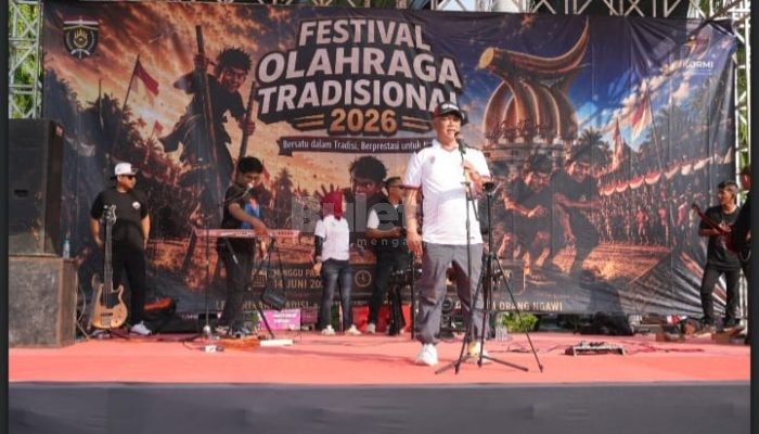 KORMI Gandeng DISPARPORA Kabupaten Ngawi Gelar Festival Olahraga Tradisional