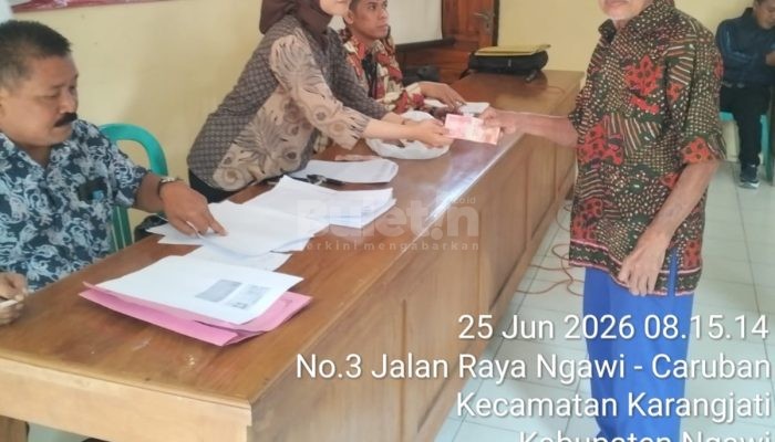 Pemdes Puhti Salurkan Bantuan Langsung Tunai DD Ta 2026
