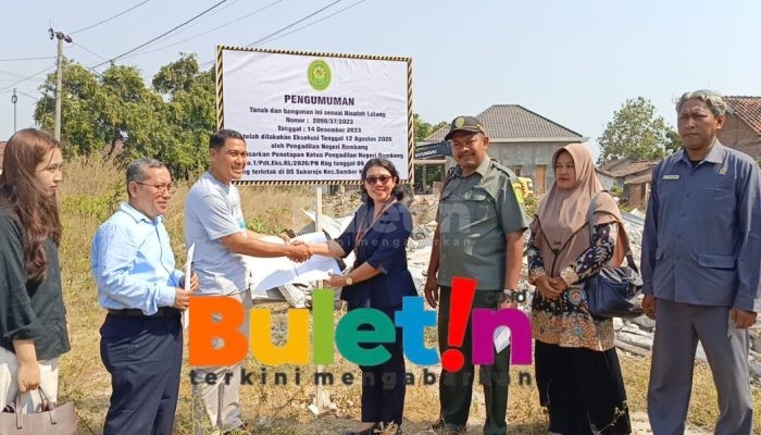 ‎Eksekusi Lahan dan Bangunan di Sukorejo Rembang Berlangsung Dinamis, Sejumlah Ruko Tak Jadi Dikosongkan‎