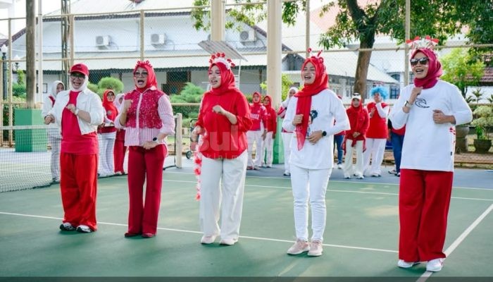 Organisasi Perempuan di Pasuruan Semarakkan HUT ke-81 RI Lewat Adu Ketangkasan