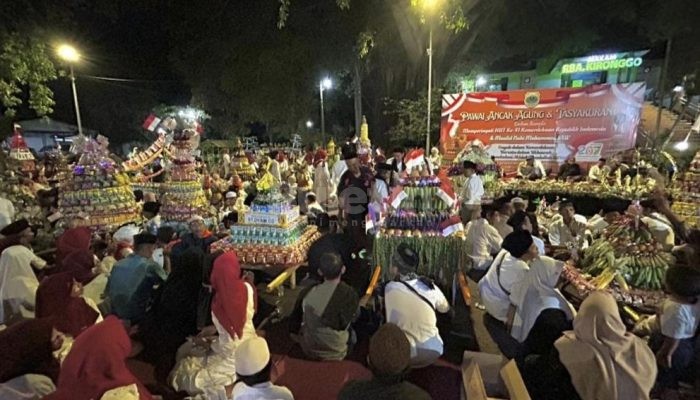 Ancak Agung Kironggo Meriah, 42 Kelompok Warga Sekarputih Tampilkan Ragam Kreasi Budaya