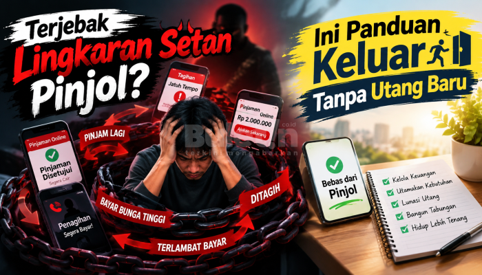 Terjebak Lingkaran Setan Pinjol? Ini Panduan Keluar Tanpa Utang Baru