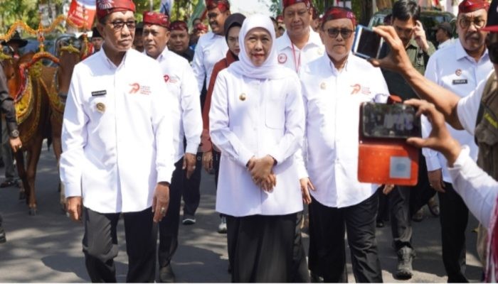 Bupati Pamekasan Dampingi Gubernur Jatim Buka Bazar Koperasi dan UMKM