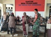 Tak Hanya Soal Keamanan, Babinsa Maesan Bondowoso Aktif Dampingi Pelayanan Posyandu