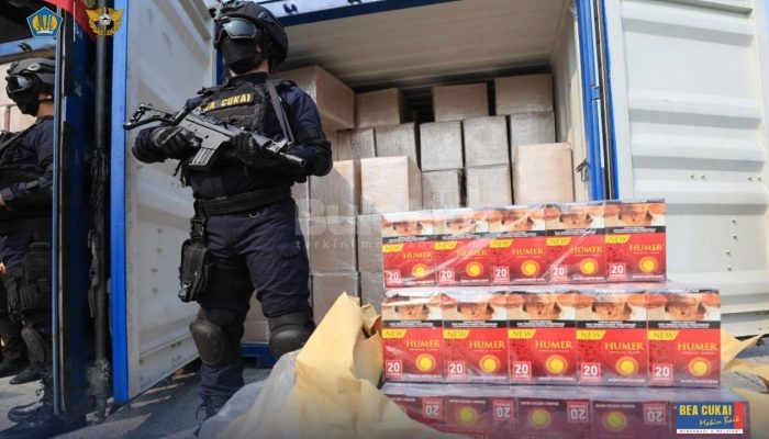 Bea Cukai Pantoloan dan BAIS TNI Gagalkan Peredaran 4,2 Juta Batang Rokok Ilegal Senilai Rp6,2 Miliar di Donggala