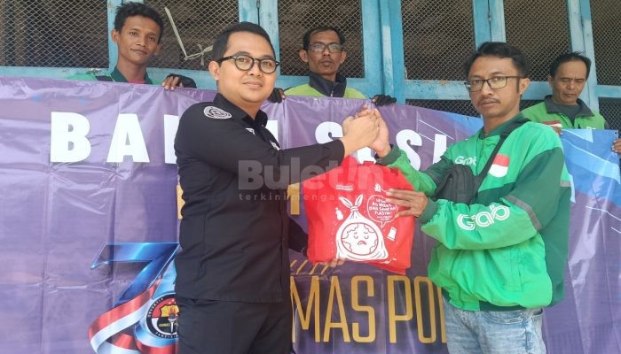 Sinergi Tanpa Batas: Humas Polres Pamekasan Gandeng Ojol di HUT ke-75 Humas Polri