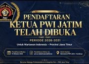 PWI Jatim Buka Pendaftaran Calon Ketua Periode 2026–2031, Berikut Persyaratan dan Jadwalnya