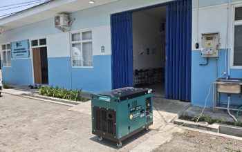 Dukung Kelancaran Produksi, SPPG Badean Bondowoso Lengkapi Fasilitas Dapur dengan Genset 10.000 Watt