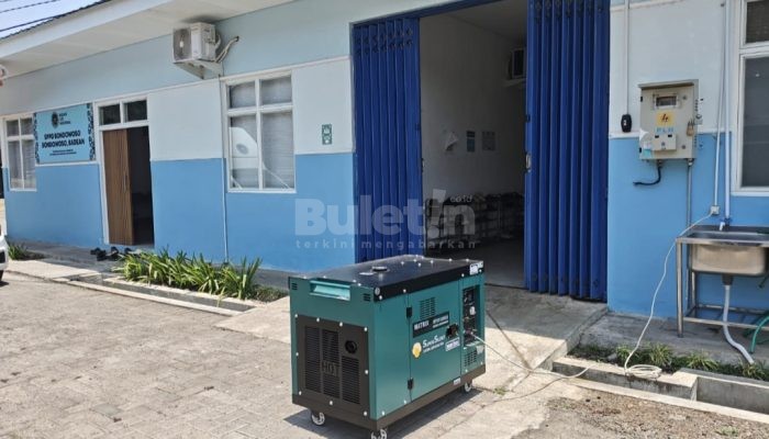 Dukung Kelancaran Produksi, SPPG Badean Bondowoso Lengkapi Fasilitas Dapur dengan Genset 10.000 Watt