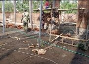 Babinsa Pujer Bondowoso Dampingi Revitalisasi SMKN 1 Pujer, Dukung Peningkatan Kualitas Pendidikan